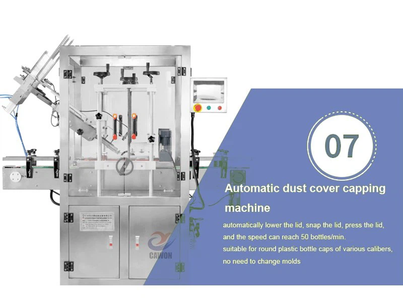 particle filling capping machine